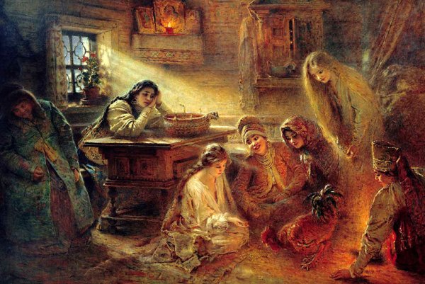 Ворожба картина