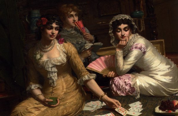 Девушка в бане картина