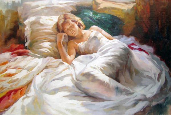 Картина спящая