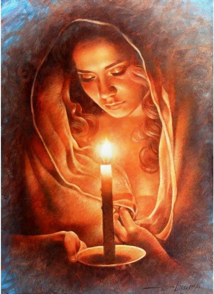 Зеркало картины великих художников