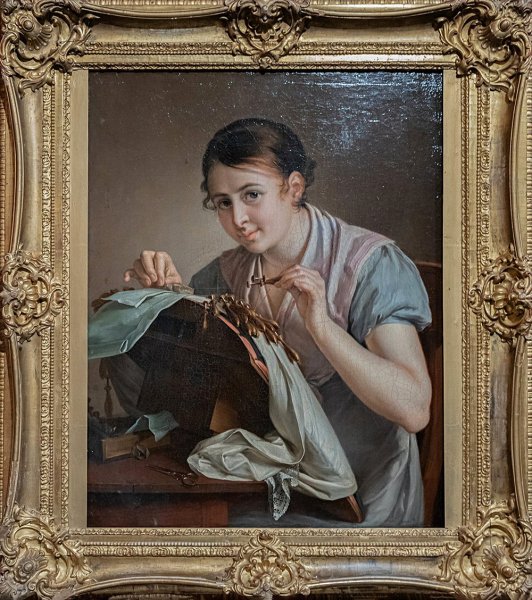 Василий Верещагин Кружевница