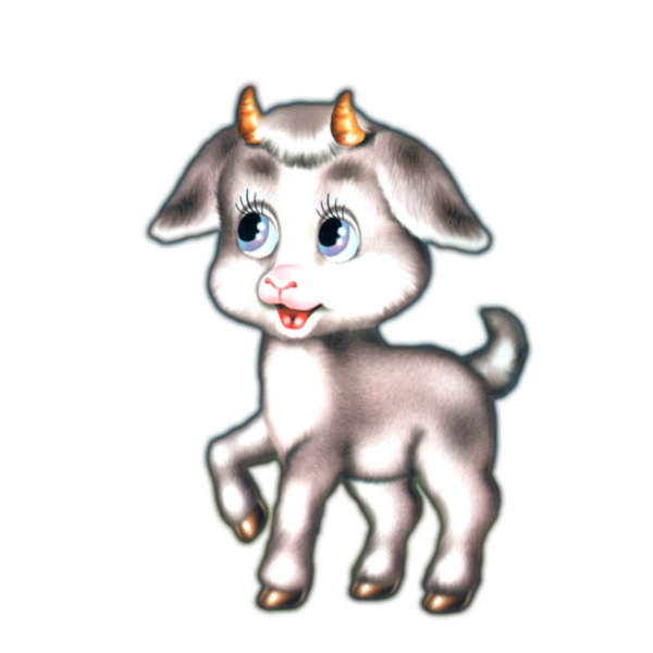 Козленок мультяшка