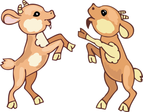 Козленок рисунок