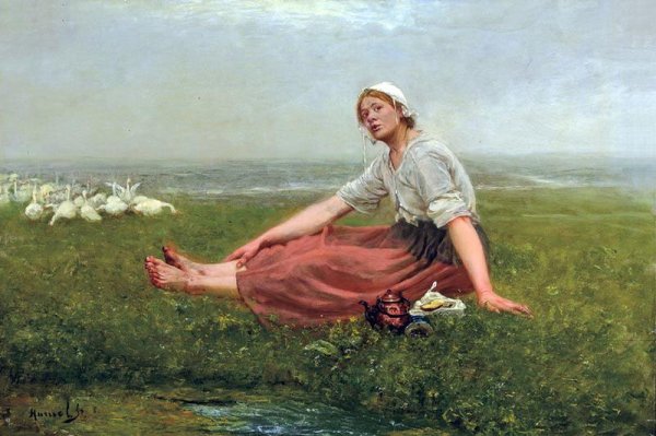 Босоногие крестьянки