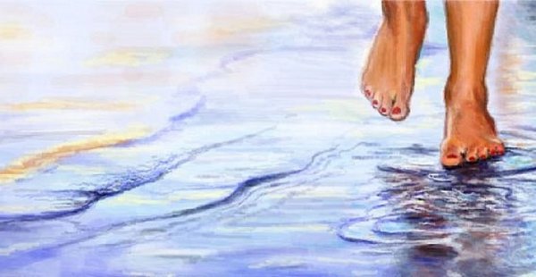 Босые ноги в живописи
