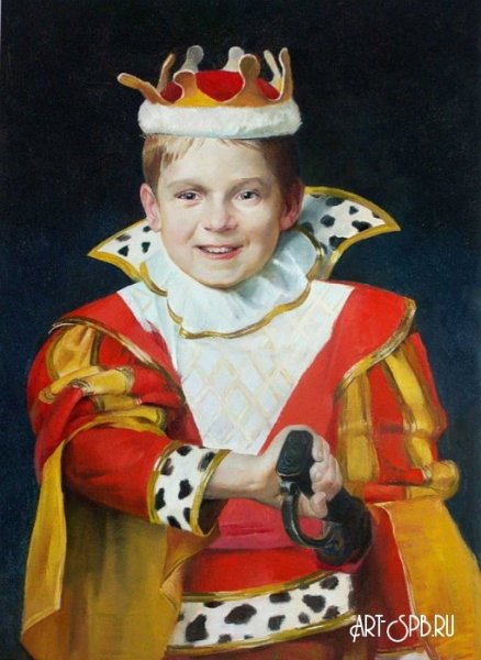 Нарисовать короля