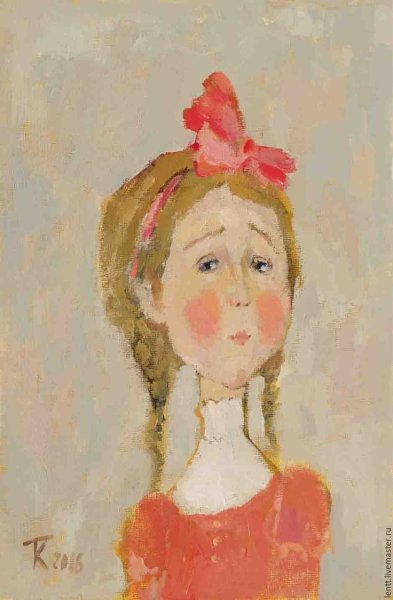 Рыжеволосая девушка со спины