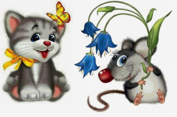 Мышка в колпаке