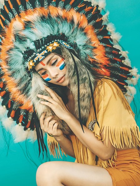 Индейцы девушки