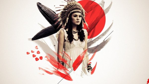 Индейцы девушки