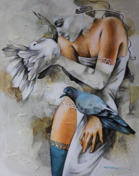 Viktoria Stoyanova. Современная болгарская художница.