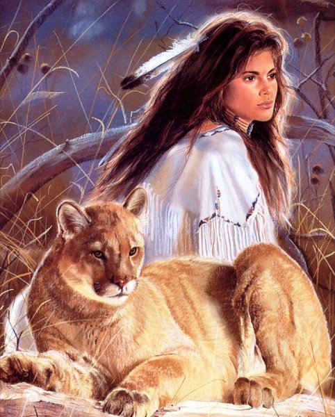 Американская художница maija