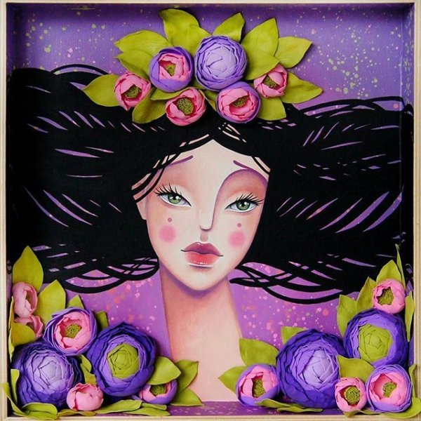 Портрет из фоамирана