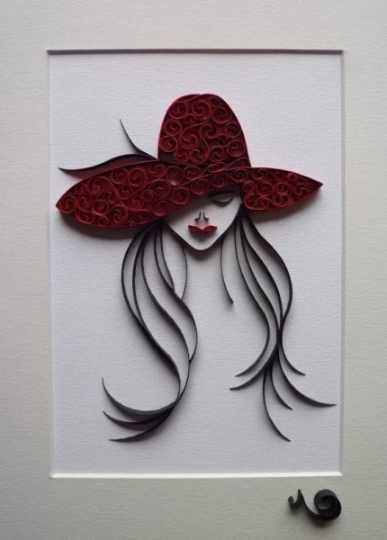 Силуэтный квиллинг