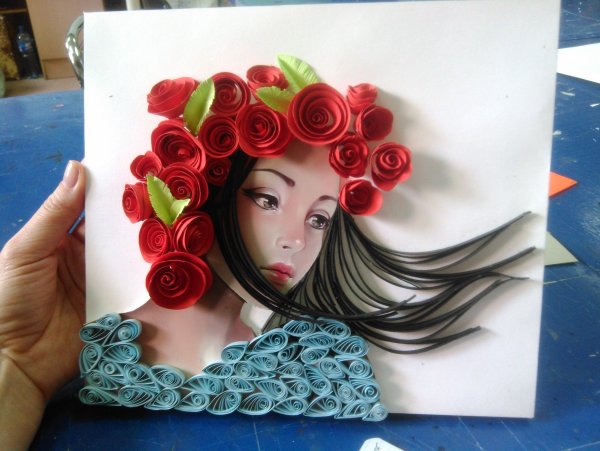 Квиллинг люди