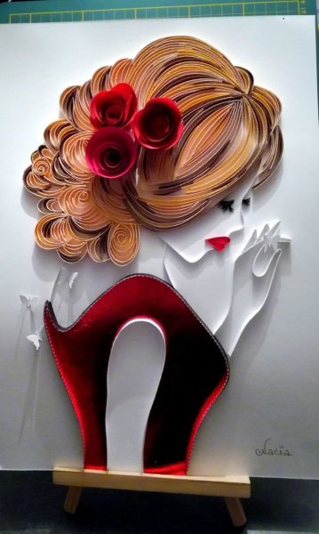 Контурный квиллинг