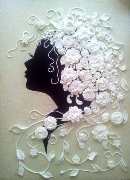 Объемное панно своими руками