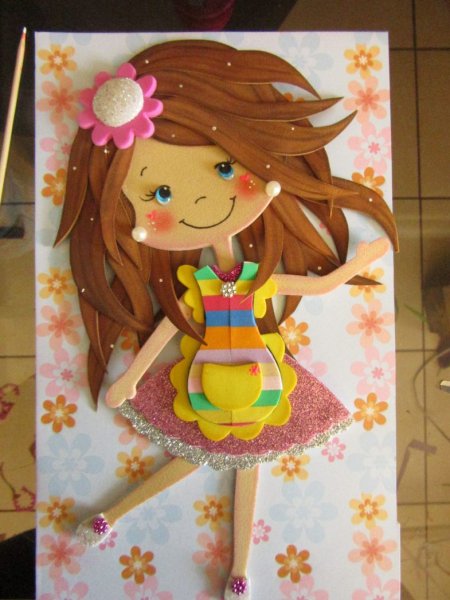 Аппликации для девочек