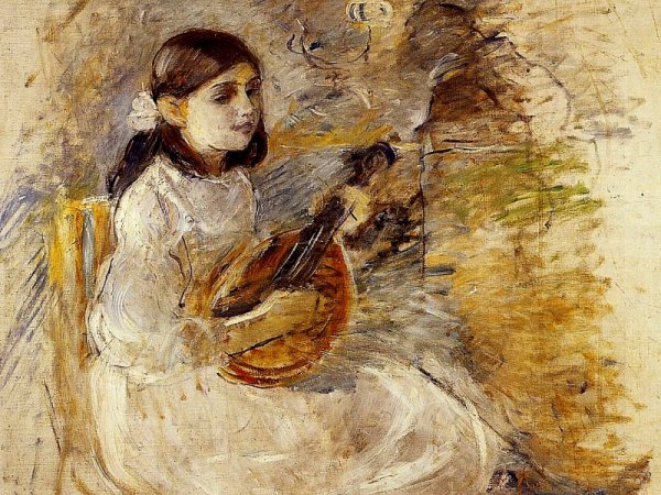 Берта Моризо колыбель