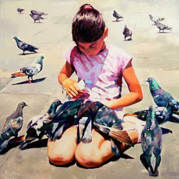 Современный художник Алексей Слюсарь