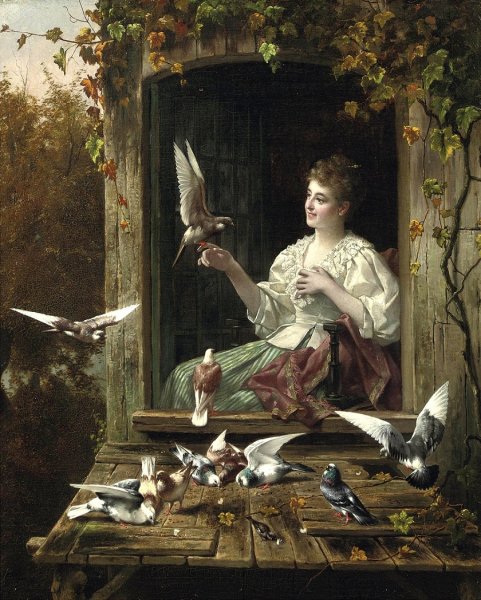 Художник Ян Фредерик Питер Портилье 1829-1908