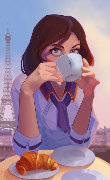 Bioshock Infinite Элизабет в Париже