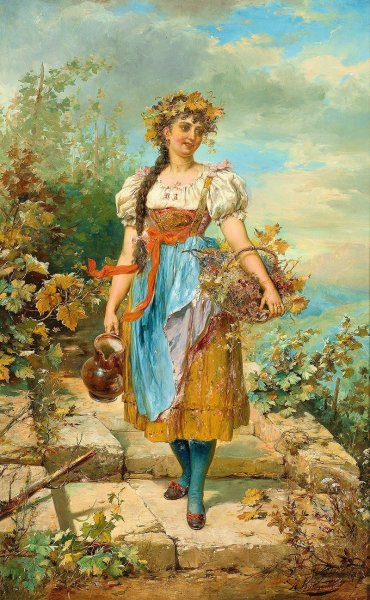 Художник Guillaume Charles Brun