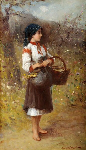 Ольга Симонова художник картины яблочный спас