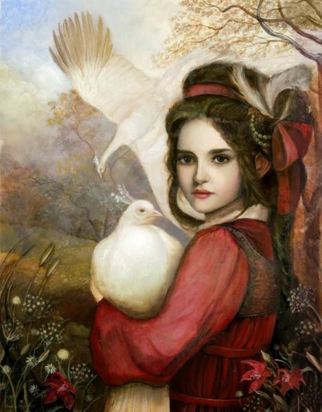 Художница Энни Стегг (Annie STEGG)