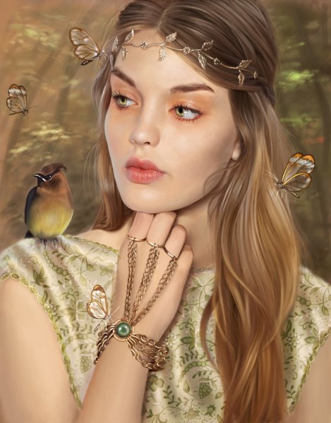 Сказочный женский образ