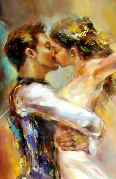 Объятия живопись