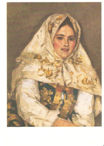 Сибирская красавица. Портрет е.а. Рачковской