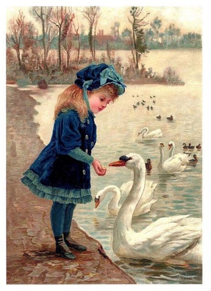 Девочка и Гусь