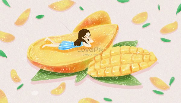 Девушка с дыней