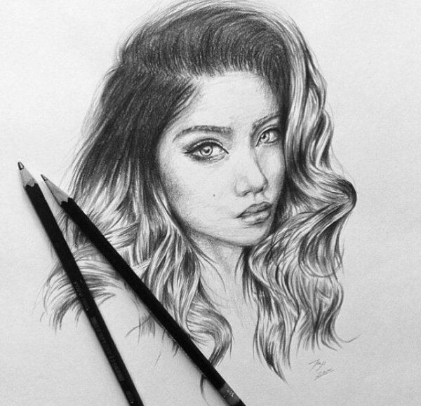 Красивые рисунки карандашом