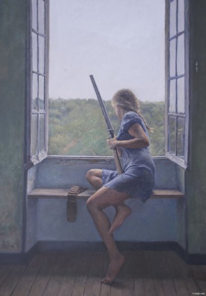 Художник-реалист. Alex Russell Flint