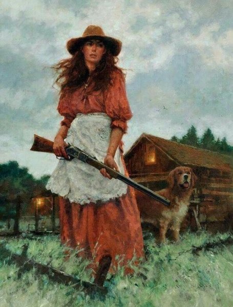 Дикий Запад женщины