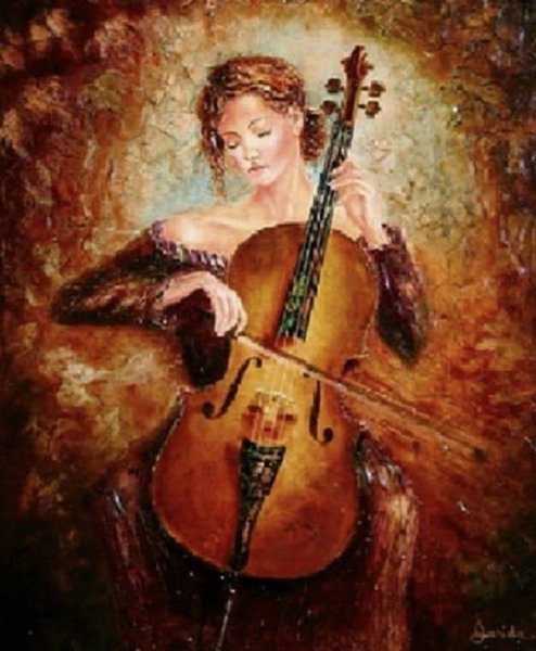 Девушка с виолончелью