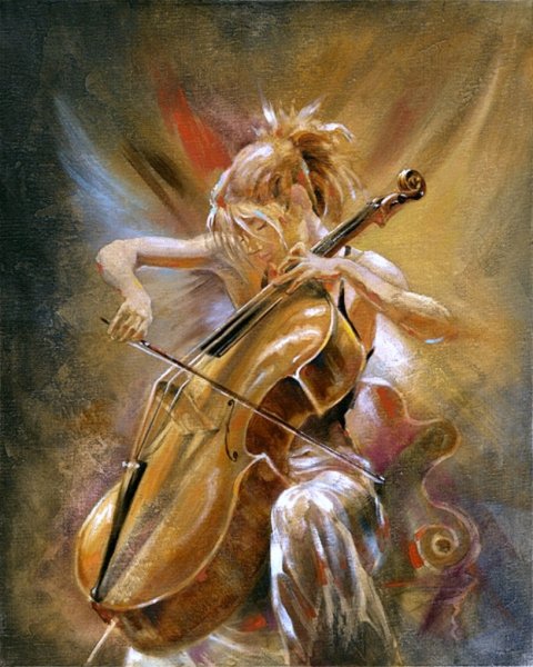 Девушка с виолончелью