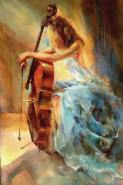 Девушка с виолончелью