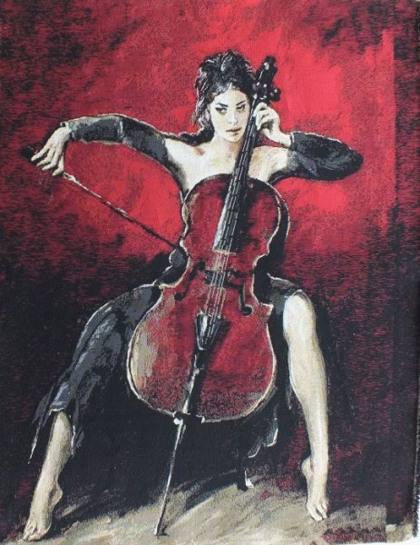 Девушка с виолончелью
