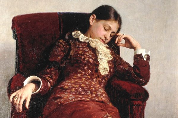 Илья Репин портрет Нордман