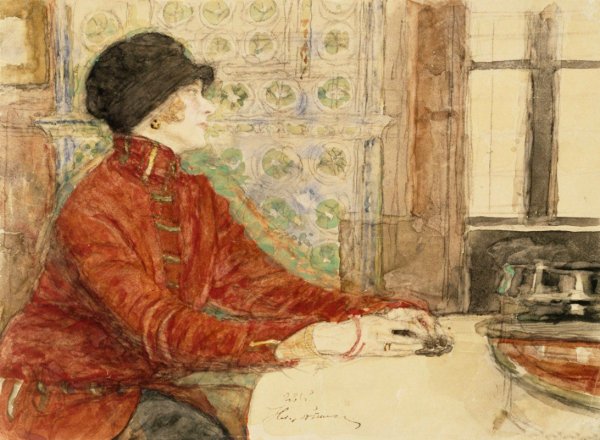 Илья Репин Вера Шевцова 1869