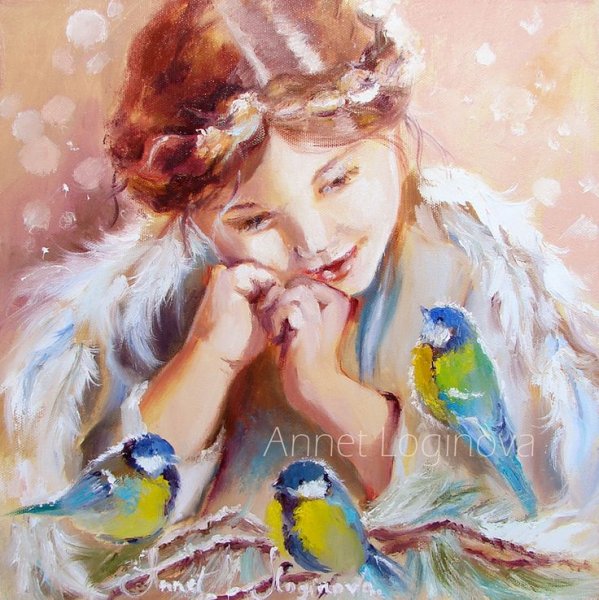 Sophie Wilkins художница ангел