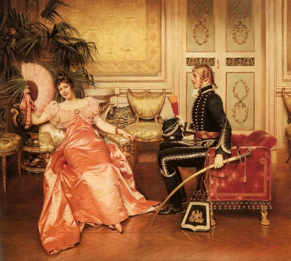 Итальянский художник Frederic Soulacroix (1858 - 1933)