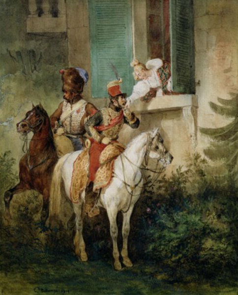 Картины Белланже Ипполита