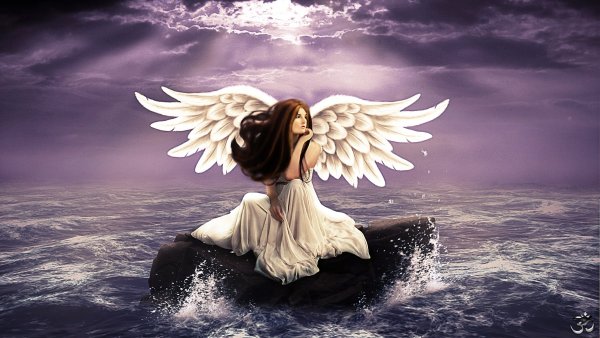 Девушка с крыльями