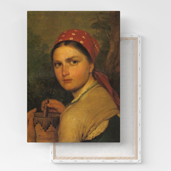 Венецианов девушка с Бураком