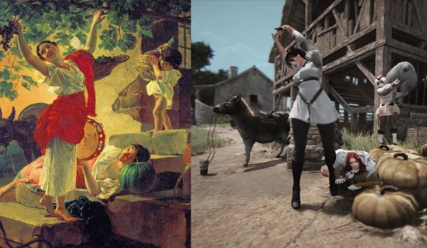 Карл Павлович Брюллов итальянский полдень