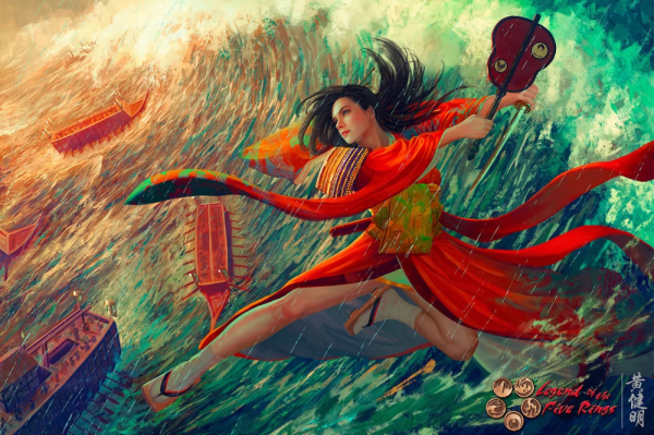 Девятихвостая лиса в японской мифологии